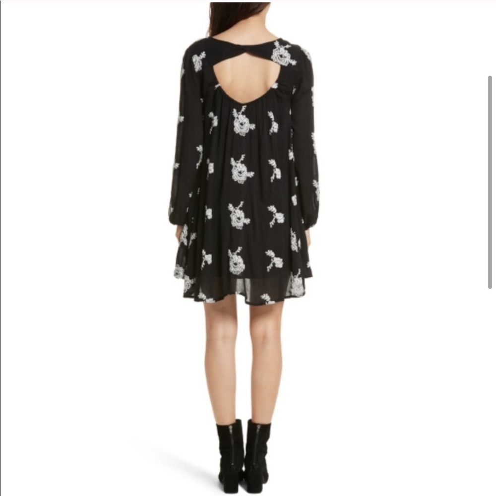 Free People Rayon Gauze Emmas Embroidered Dress - Picture 5 of 9